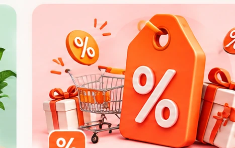 Shopping safely shopping guide illustration